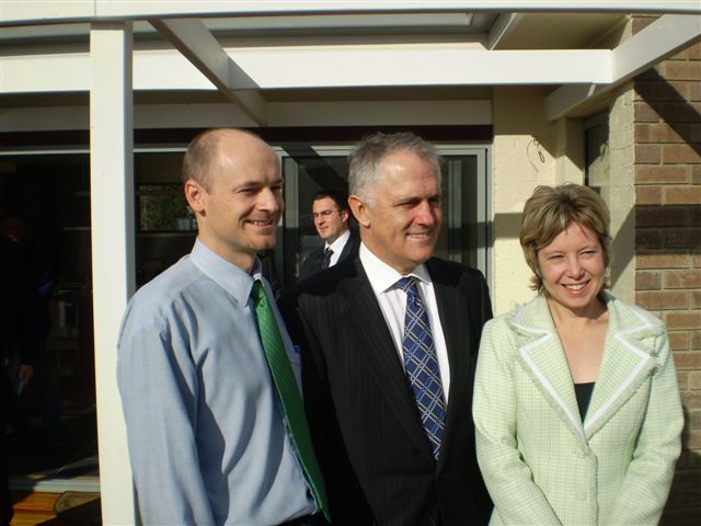 Minister Turnbull Libe & Vanessa Goodwin